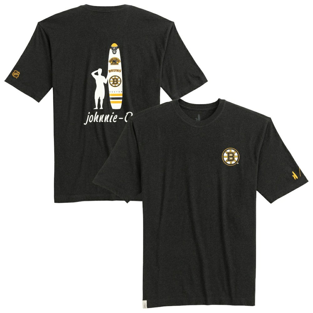 Boston Bruins johnnie-O Heathered Spencer T-Shirt - Charcoal | US 202116635