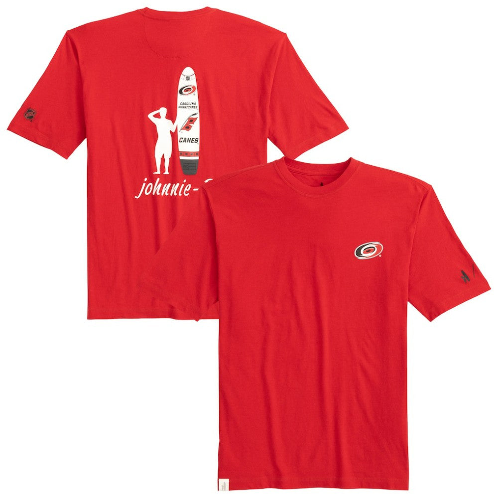 Carolina Hurricanes johnnie-O Heathered Spencer T-Shirt - Red | US 202116637