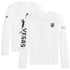 Vegas Golden Knights johnnie-O Adam Long Sleeve T-Shirt - White | US 202116639