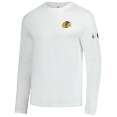 Chicago Blackhawks johnnie-O Adam Long Sleeve T-Shirt - White | US 202116641