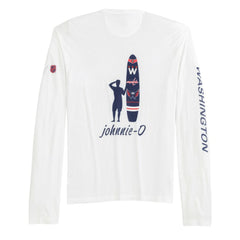 Washington Capitals johnnie-O Adam Long Sleeve T-Shirt - White | US 202116644