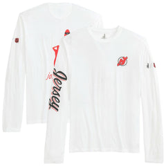 New Jersey Devils johnnie-O Adam Long Sleeve T-Shirt - White | US 202116645