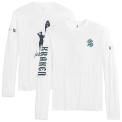 Seattle Kraken johnnie-O Adam Long Sleeve T-Shirt - White | US 202116647