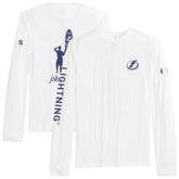Tampa Bay Lightning johnnie-O Adam Long Sleeve T-Shirt - White | US 202116648