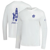 Toronto Maple Leafs johnnie-O Adam Long Sleeve T-Shirt - White | US 202116650