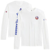 New York Islanders johnnie-O Adam Long Sleeve T-Shirt - White | US 202116654