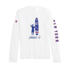 New York Rangers johnnie-O Adam Long Sleeve T-Shirt - White | US 202116659