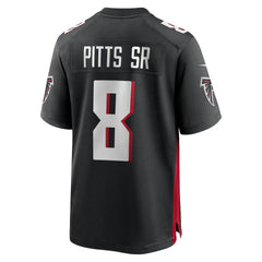 Kyle Pitts Sr. Atlanta Falcons Team Game Jersey - Black Jerseys