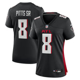 Kyle Pitts Sr. Atlanta Falcons Women's Game Jersey - Black Jerseys