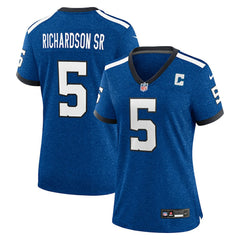 Anthony Richardson Sr. Indianapolis Colts Women's Alternate Indiana Nights Game Jersey - Royal Jerseys