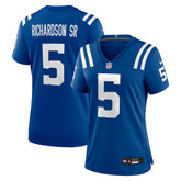 Anthony Richardson Sr. Indianapolis Colts Women's Team Game Jersey - Royal Jerseys