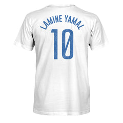 Lamine Yamal Barcelona 1863FC Player T-Shirt White