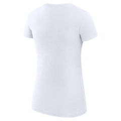 Minnesota Vikings G-III 4Her by Carl Banks Women's Super-Slim Fit Lightweight Collage Team T-Shirt - White T-shirts