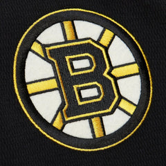 Boston Bruins Mitchell & Ness Thermal Henley Long Sleeve T-Shirt - Black | US 202122434