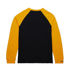Boston Bruins Mitchell & Ness Legendary Slub Raglan Long Sleeve T-Shirt - Black/Gold | US 202122446