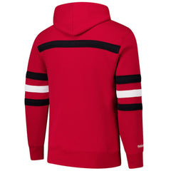 Detroit Red Wings Mitchell & Ness Head Coach Slogan Pullover Hoodie - Red | US 202122465