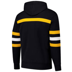 Pittsburgh Penguins Mitchell & Ness Head Coach Slogan Pullover Hoodie - Black | US 202122466
