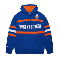 New York Islanders Mitchell & Ness Head Coach Slogan Pullover Hoodie - Royal | US 202122475