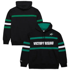 Dallas Stars Mitchell & Ness Head Coach Slogan Pullover Hoodie - Black | US 202122476
