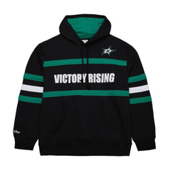 Dallas Stars Mitchell & Ness Head Coach Slogan Pullover Hoodie - Black | US 202122476