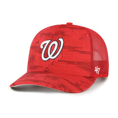 '47 Washington Nationals Fiji Trucker Adjustable Hat - Red Hats