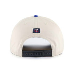 Minnesota Twins '47 Fiji Rope Hitch Adjustable Hat - Cream/Navy Hats