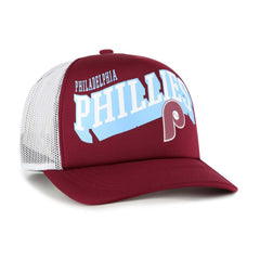 Philadelphia Phillies '47 Meander Foam Trucker Snapback Hat - Red Hats