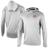 Montreal Canadiens Columbia Shotgun Omni-Wick Pullover Hoodie - Gray | US 202128406