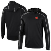 Calgary Flames Columbia Shotgun Omni-Wick Pullover Hoodie - Black | US 202128408