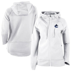 Vancouver Canucks Columbia Omni-Wick Pack It Up Full-Zip Jacket - White | US 202128449