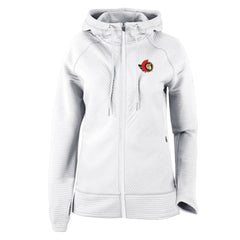 Ottawa Senators Columbia Omni-Wick Pack It Up Full-Zip Jacket - White | US 202128451