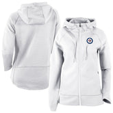 Winnipeg Jets Columbia Omni-Wick Pack It Up Full-Zip Jacket - White | US 202128453