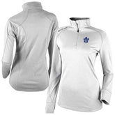 Toronto Maple Leafs Columbia Women's Omni-Wick Shotgun 2.0 Quarter-Zip Pullover Top - White | US 202128460