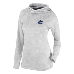 Vancouver Canucks Columbia Women's Omni-Wick Sunday Ball Pullover Hoodie - White | US 202128463