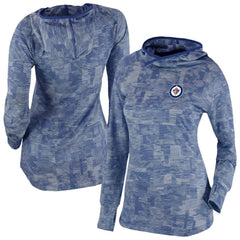 Winnipeg Jets Columbia Women's Omni-Wick Sunday Ball Pullover Hoodie - Navy | US 202128467