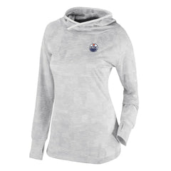 Edmonton Oilers Columbia Women's Omni-Wick Sunday Ball Pullover Hoodie - White | US 202128468