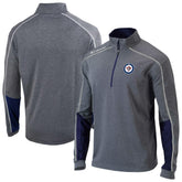 Winnipeg Jets Columbia Omni-Wick Shotgun 2.0 Quarter-Zip Pullover Top - Navy | US 202128473