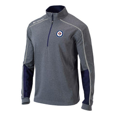 Winnipeg Jets Columbia Omni-Wick Shotgun 2.0 Quarter-Zip Pullover Top - Navy | US 202128473