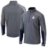 Toronto Maple Leafs Columbia Omni-Wick Shotgun 2.0 Quarter-Zip Pullover Top - Navy | US 202128475