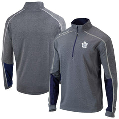 Toronto Maple Leafs Columbia Omni-Wick Shotgun 2.0 Quarter-Zip Pullover Top - Navy | US 202128475