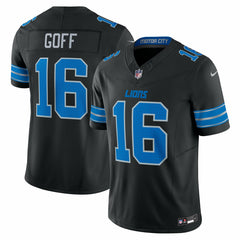 Jared Goff Detroit Lions Vapor F.U.S.E. Limited Jersey - Black Jerseys