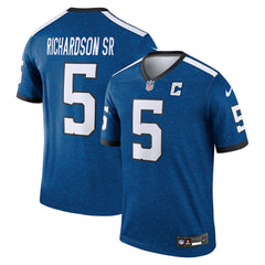 Anthony Richardson Sr. Indianapolis Colts Legend Player Performance Top - Royal Tops