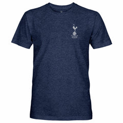 Tottenham Hotspur 1863FC Left Mono Badge Vintage Tri-Blend T-Shirt Navy