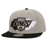 Los Angeles Kings Mitchell & Ness Soul Triple Up Snapback Hat - Gray | US 202134822