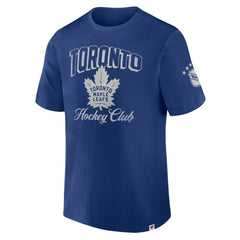 Toronto Maple Leafs Fanatics Decades Collection Made To Last T-Shirt - Blue | US 202135494