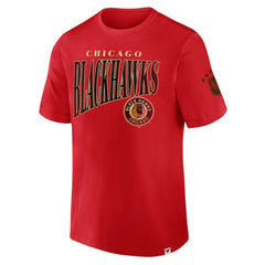 Chicago Blackhawks Fanatics Decades Collection Made To Last T-Shirt - Red | US 202135521