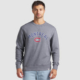 Montreal Canadiens Fanatics Decades Collection Legendary Fleece Pullover Sweatshirt - Heather Gray | US 202135600