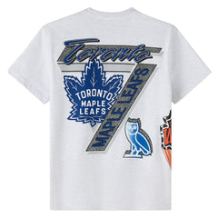Toronto Maple Leafs OVO x NHL Retro T-Shirt - Heather Gray | US 202137987