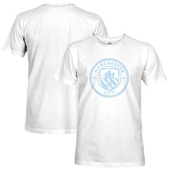 Manchester City 1863FC Mono Badge T-Shirt White