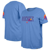 Colorado Rockies New Era Women's 2025 City Connect Plus Size T-Shirt - Blue T-shirts